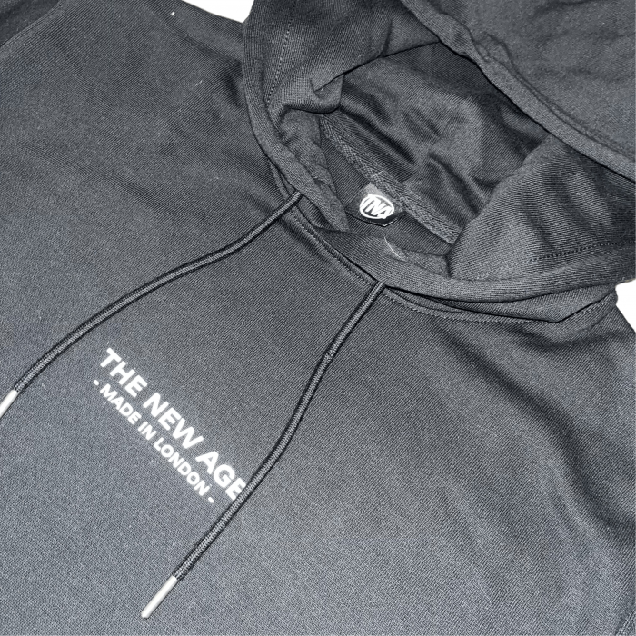TNA 'Made In London' Cruiser Hoodie (Black) - Image 3