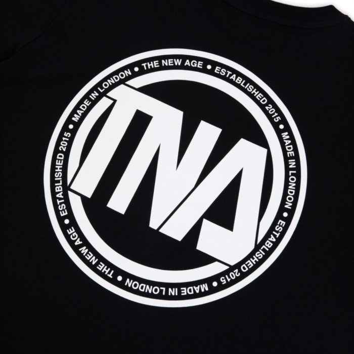 TNA New Age Badge T-Shirt (Black) - Image 2