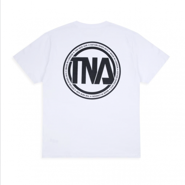 TNA New Age Badge T-Shirt (White) - Image 3